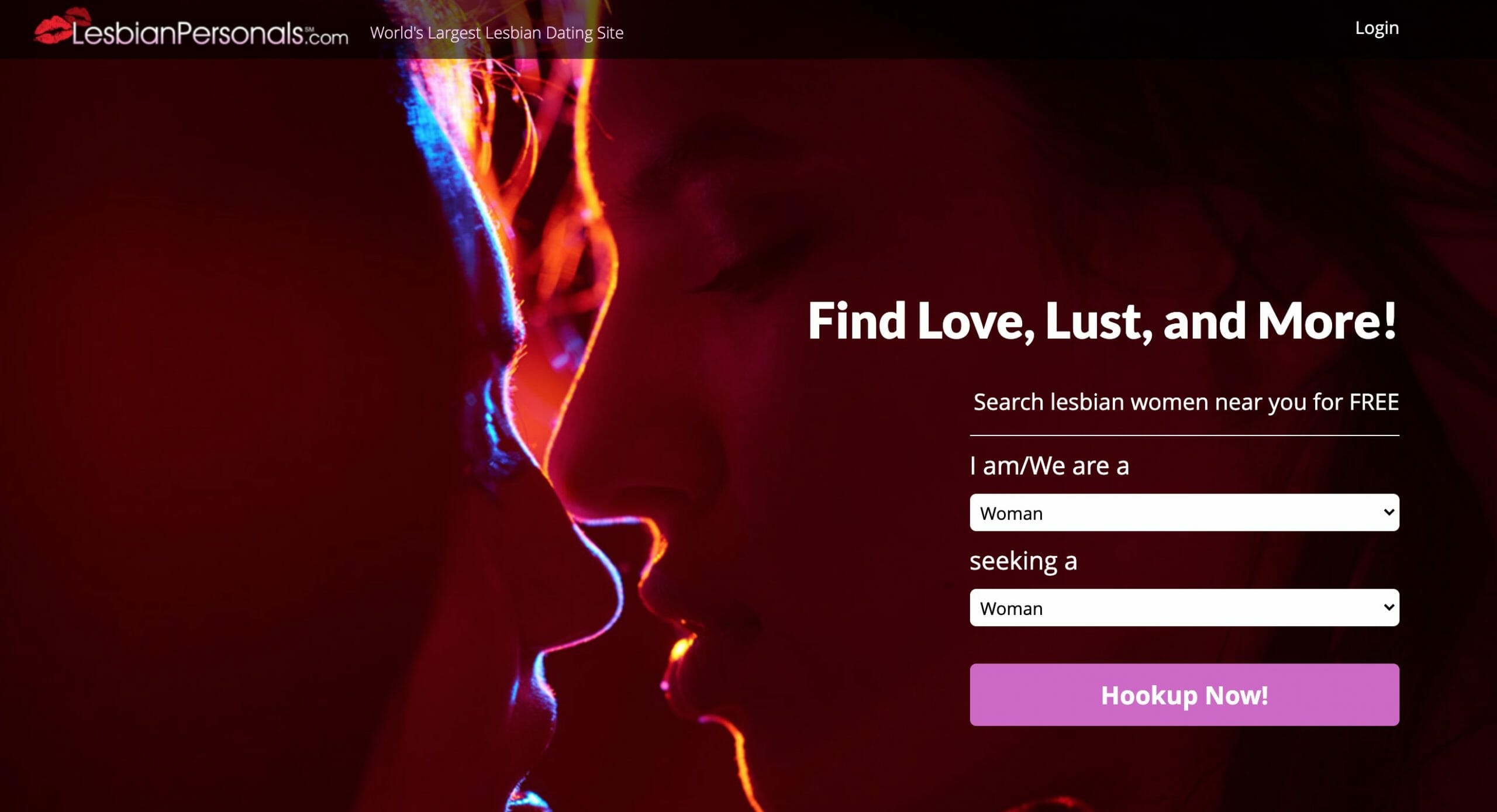 LesbianPersonals main page